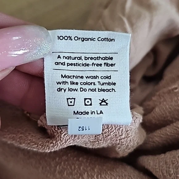 NWT'S MATE The Label Terry Classic Joggers - Picture 7 of 9